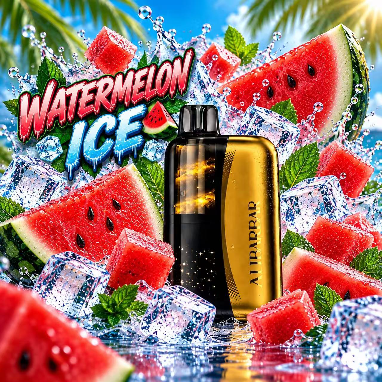 ALIBARBAR  SWIRL Watermelon-Ice