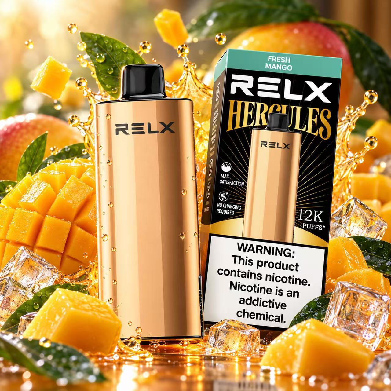 RELX Herc 12000 Puffs – Fresh Mango