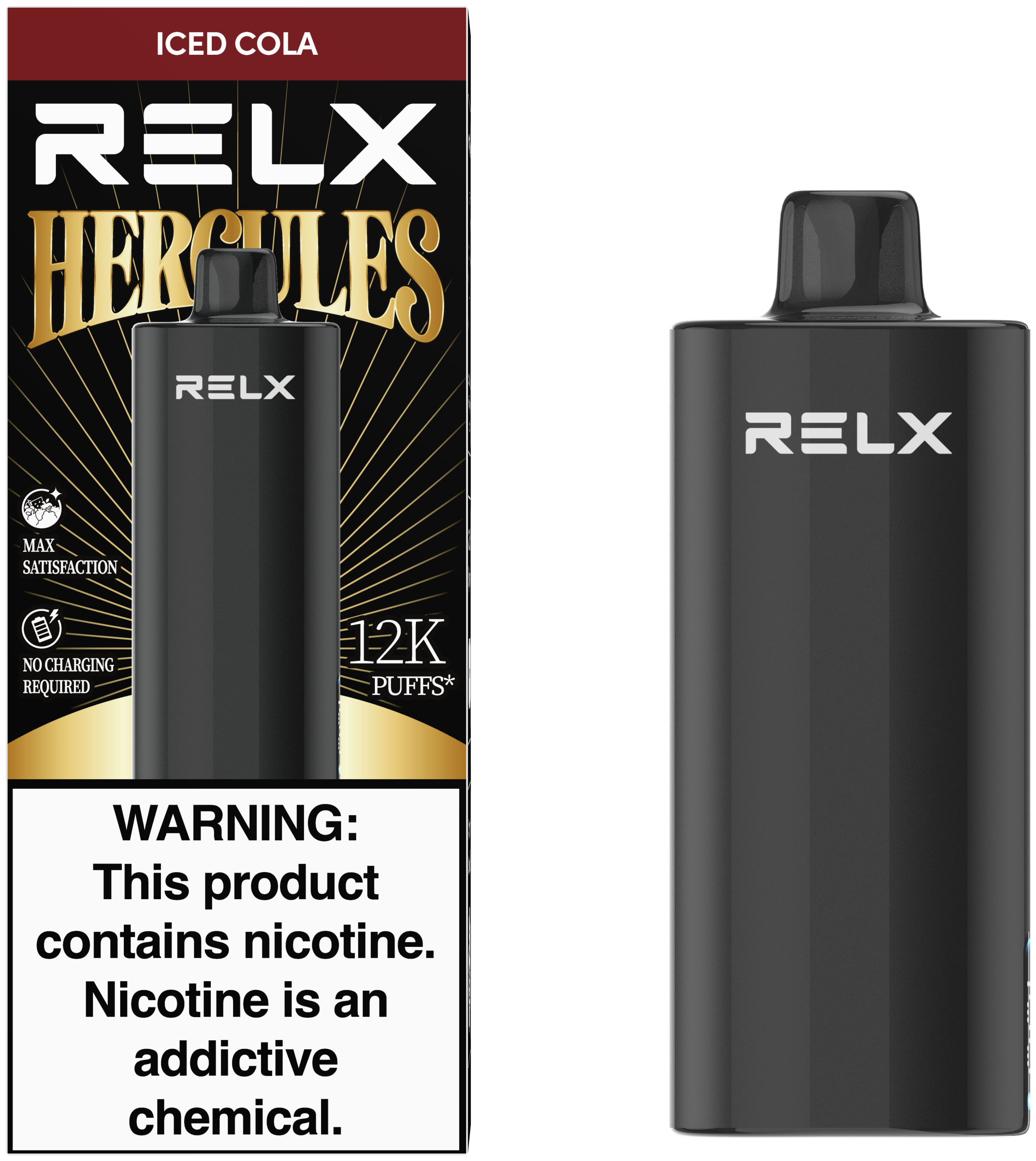 RELX Herc 12000 Puffs – Iced Cola