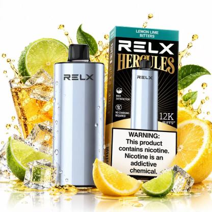 RELX Herc 12000 Puffs – Lemon Lime Bitters