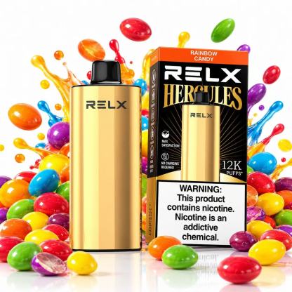 RELX Herc 12000 Puffs – Rainbow Candy