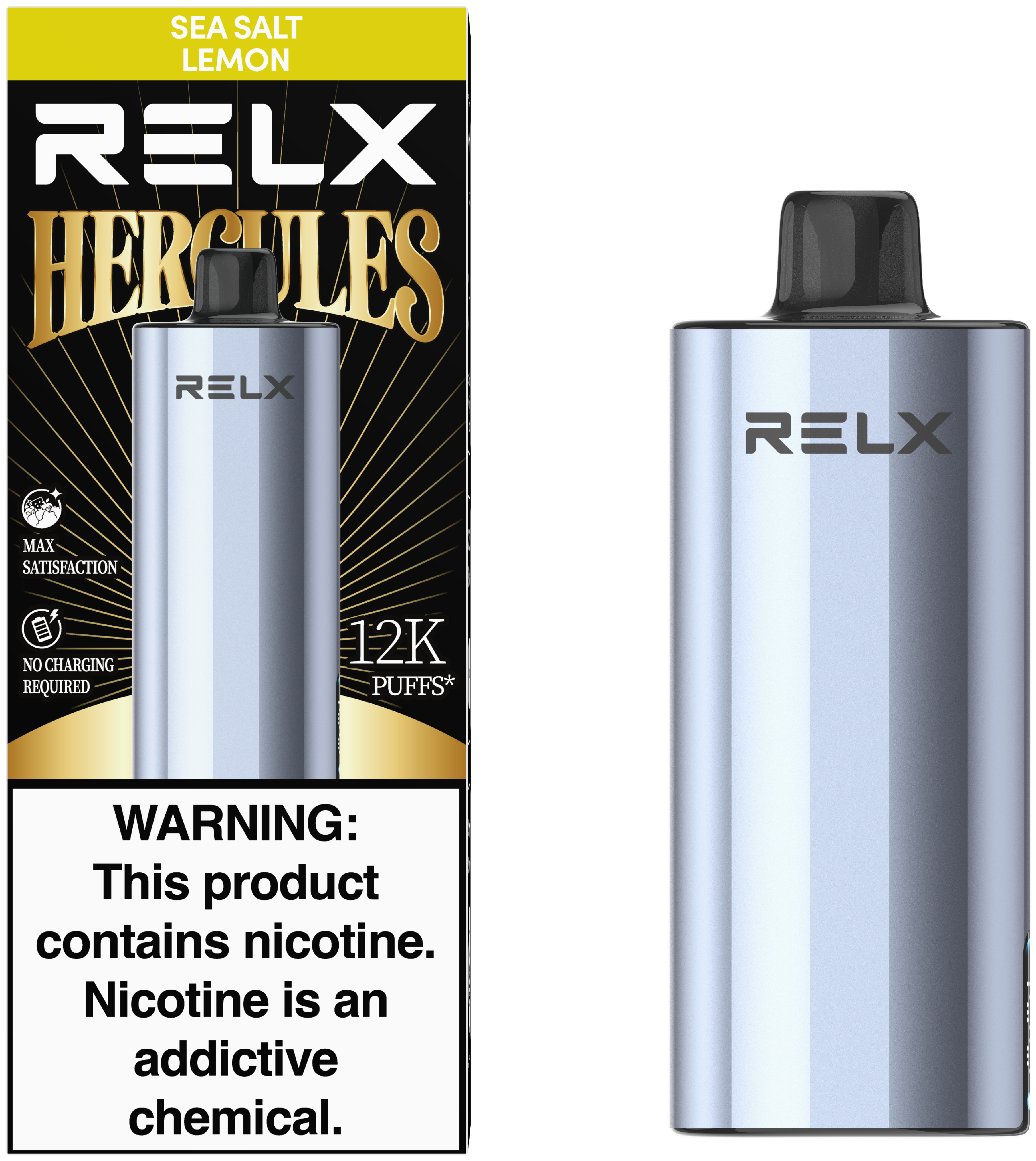 RELX Herc 12000 Puffs – Sea Salt Lemon