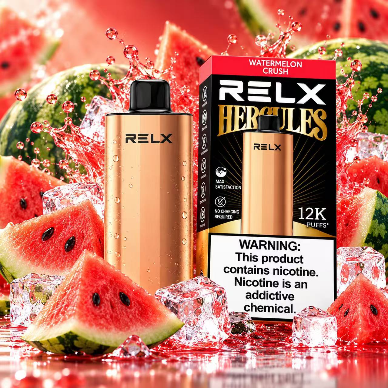 RELX Herc 12000 Puffs – Watermelon Crush