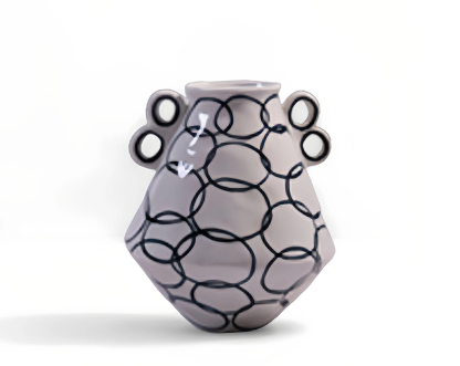Circle- Rhyme Odd- Ear Vase