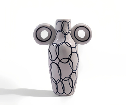 Circle- Rhyme Odd- Ear Vase