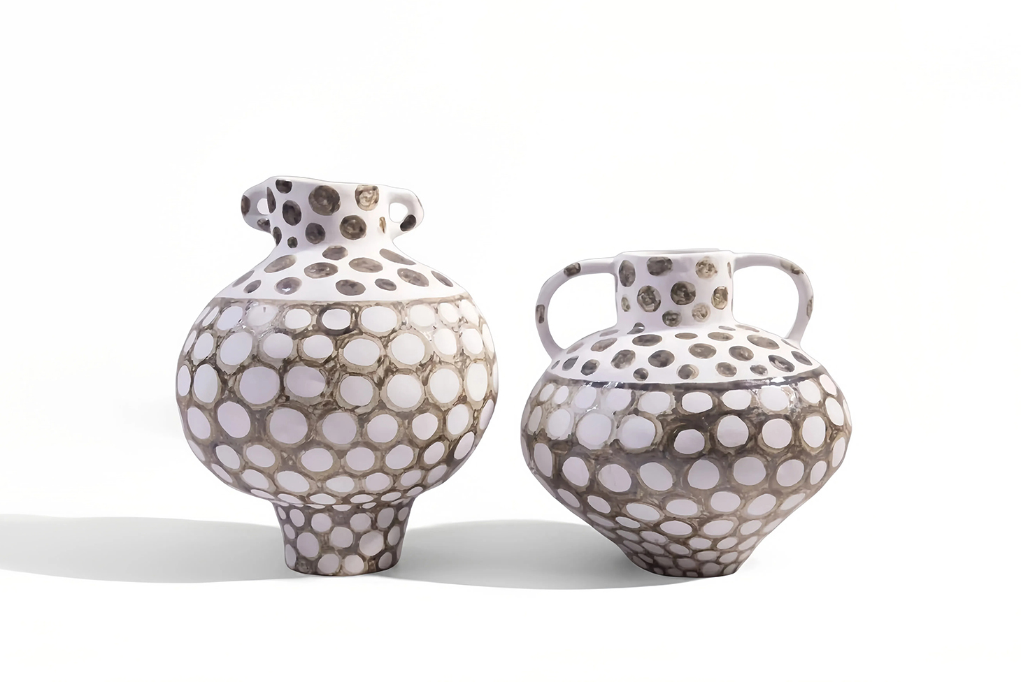 Star- Dotted Pottery Jar