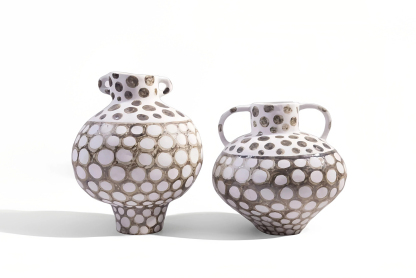 Star- Dotted Pottery Jar