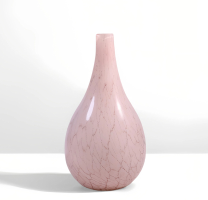 Pink Jade Crack- Shadow Vase