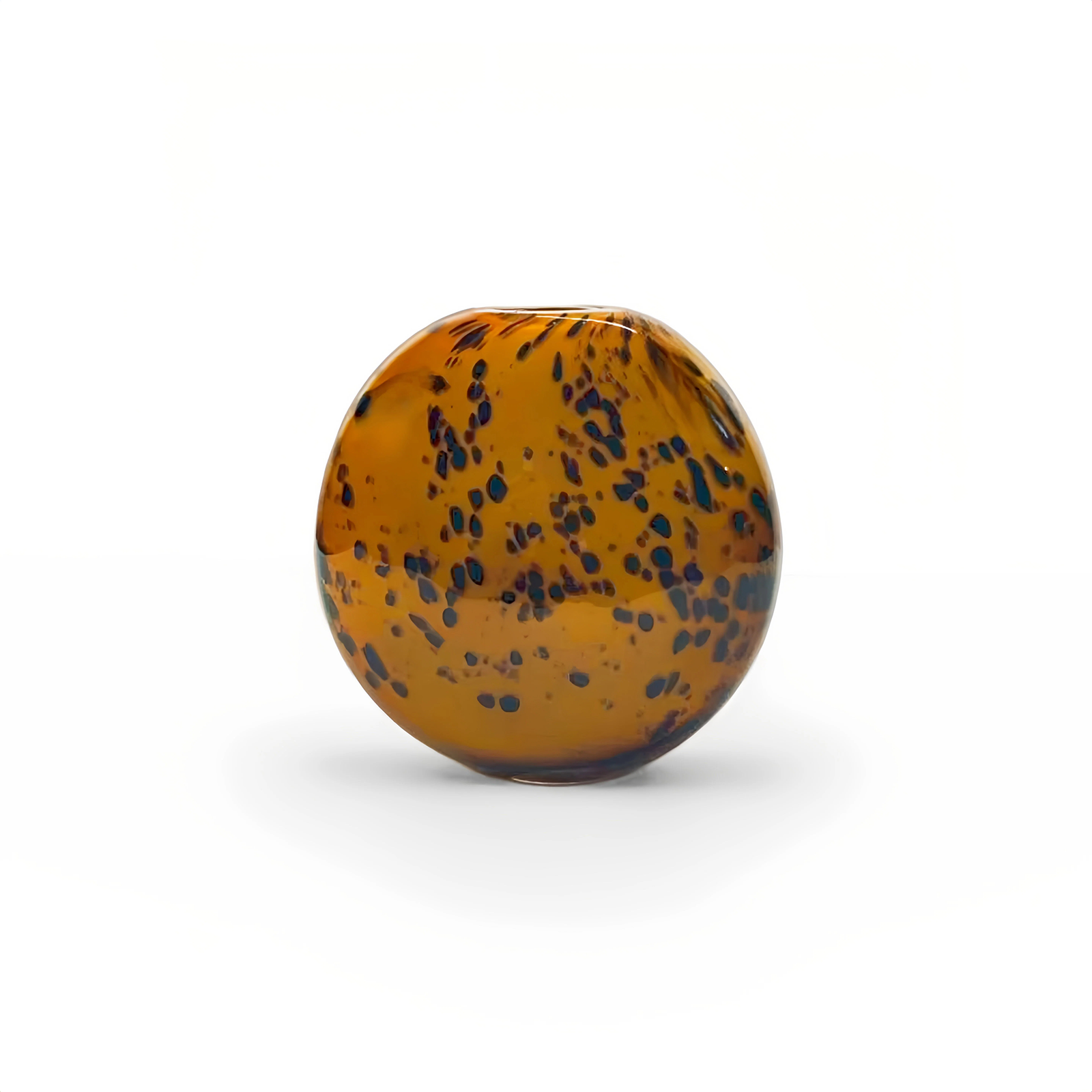 Sunset Amber Vase