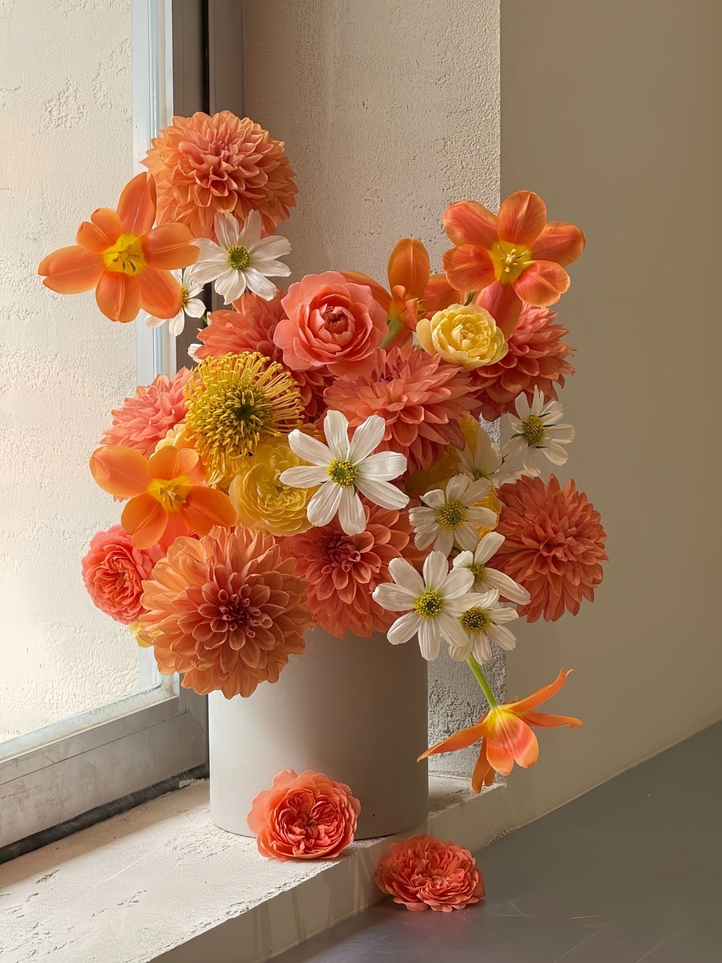 Orange Glow & Daisy Softness