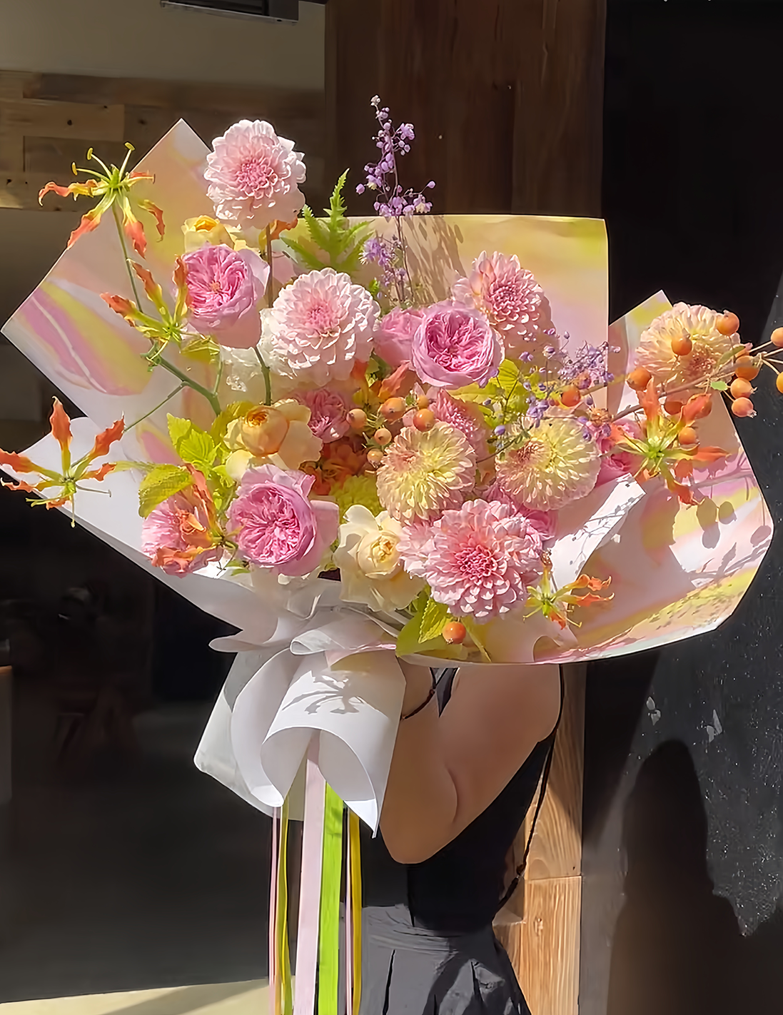 Pink Glow & Warm Feather