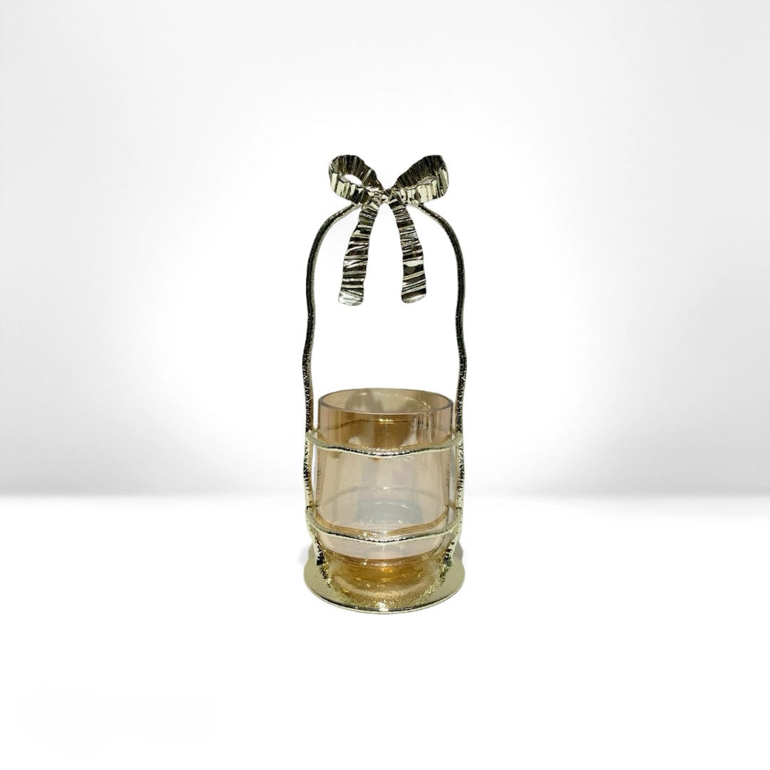 Gold Candle Holder