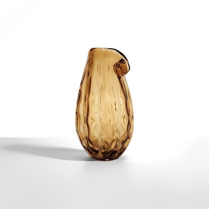 Ochre Curve Vase