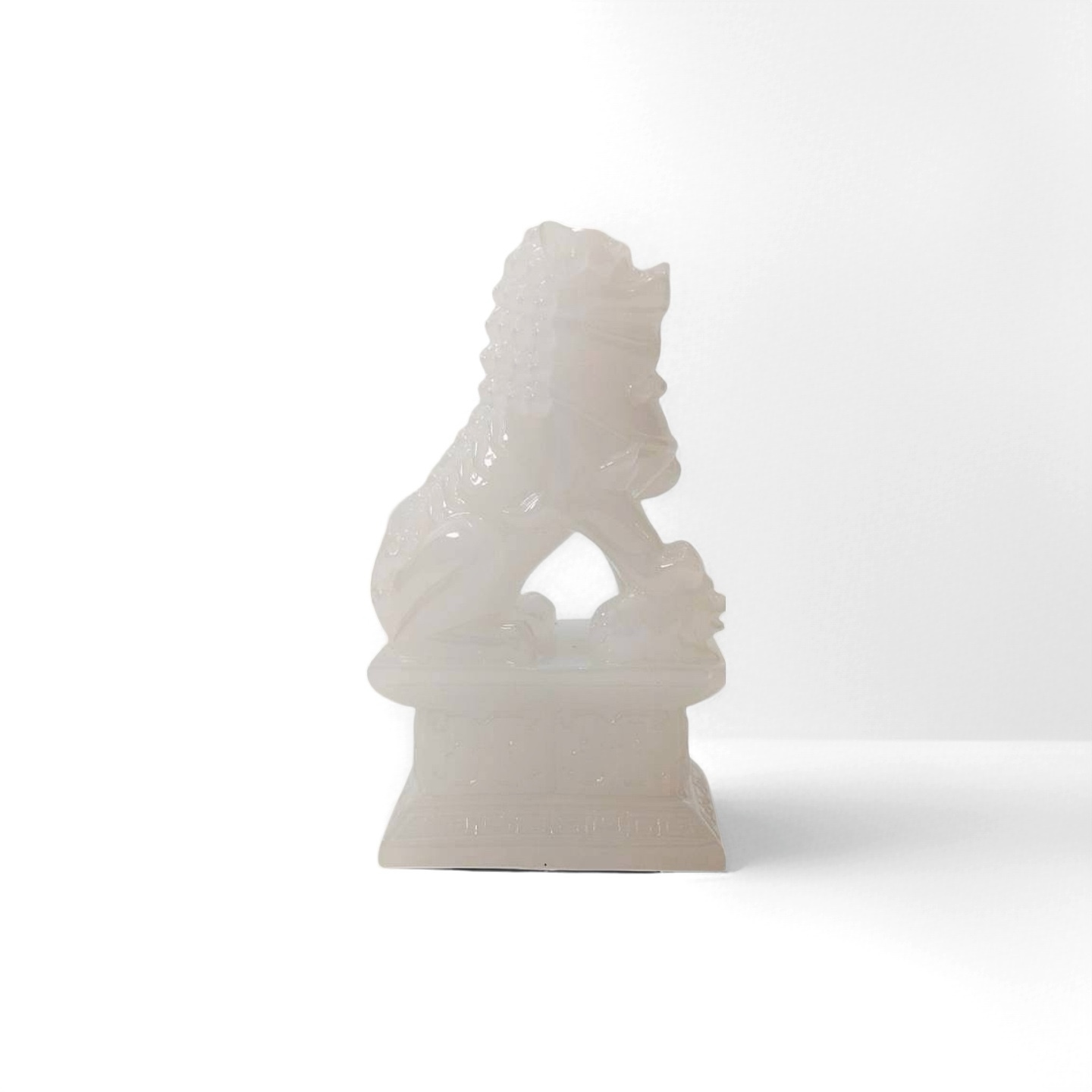 Jade Lion Statue