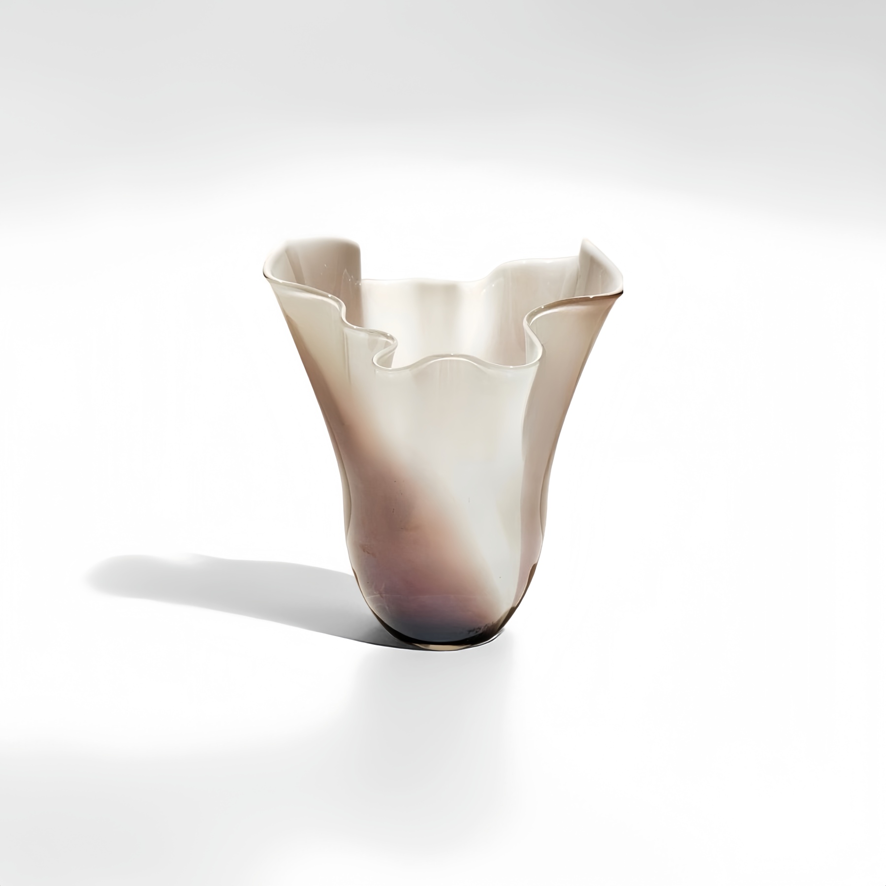 Soft  Petal Glass Vase