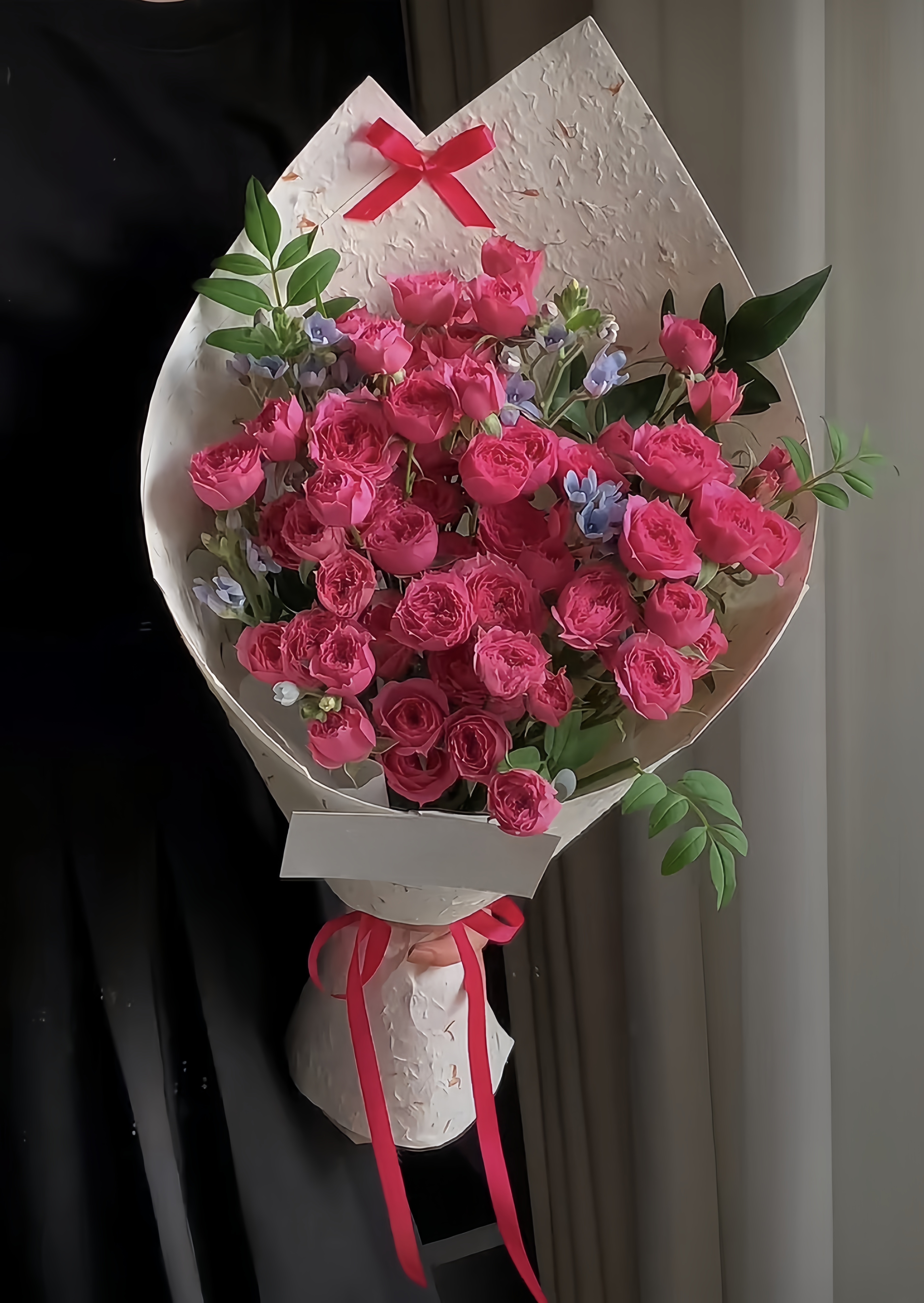 Scarlet Rose Cluster