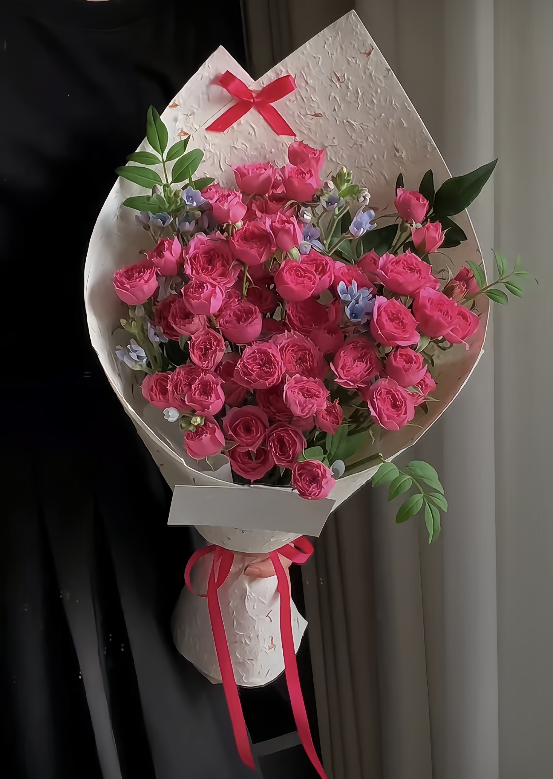 Scarlet Rose Cluster