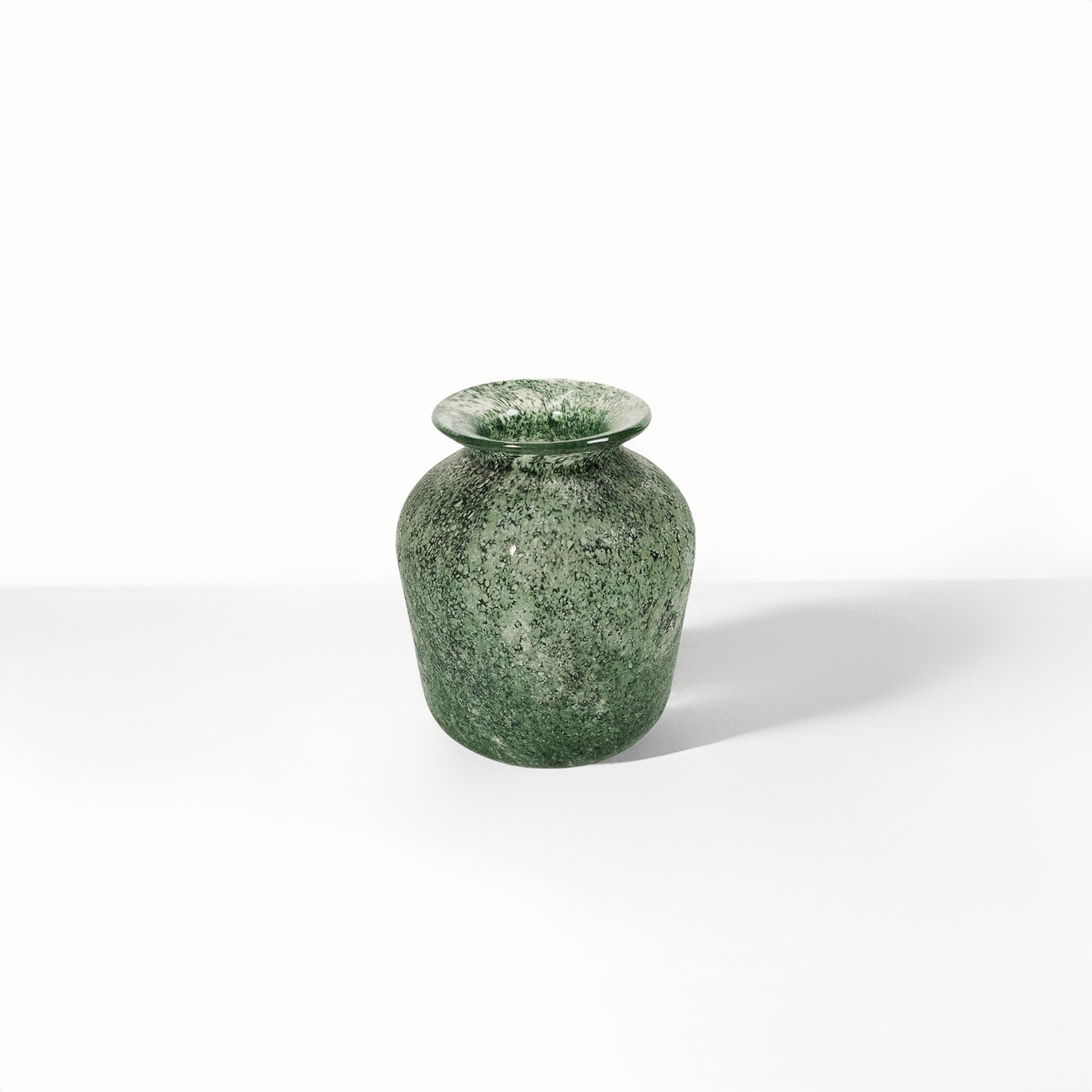 Green Amber Vase