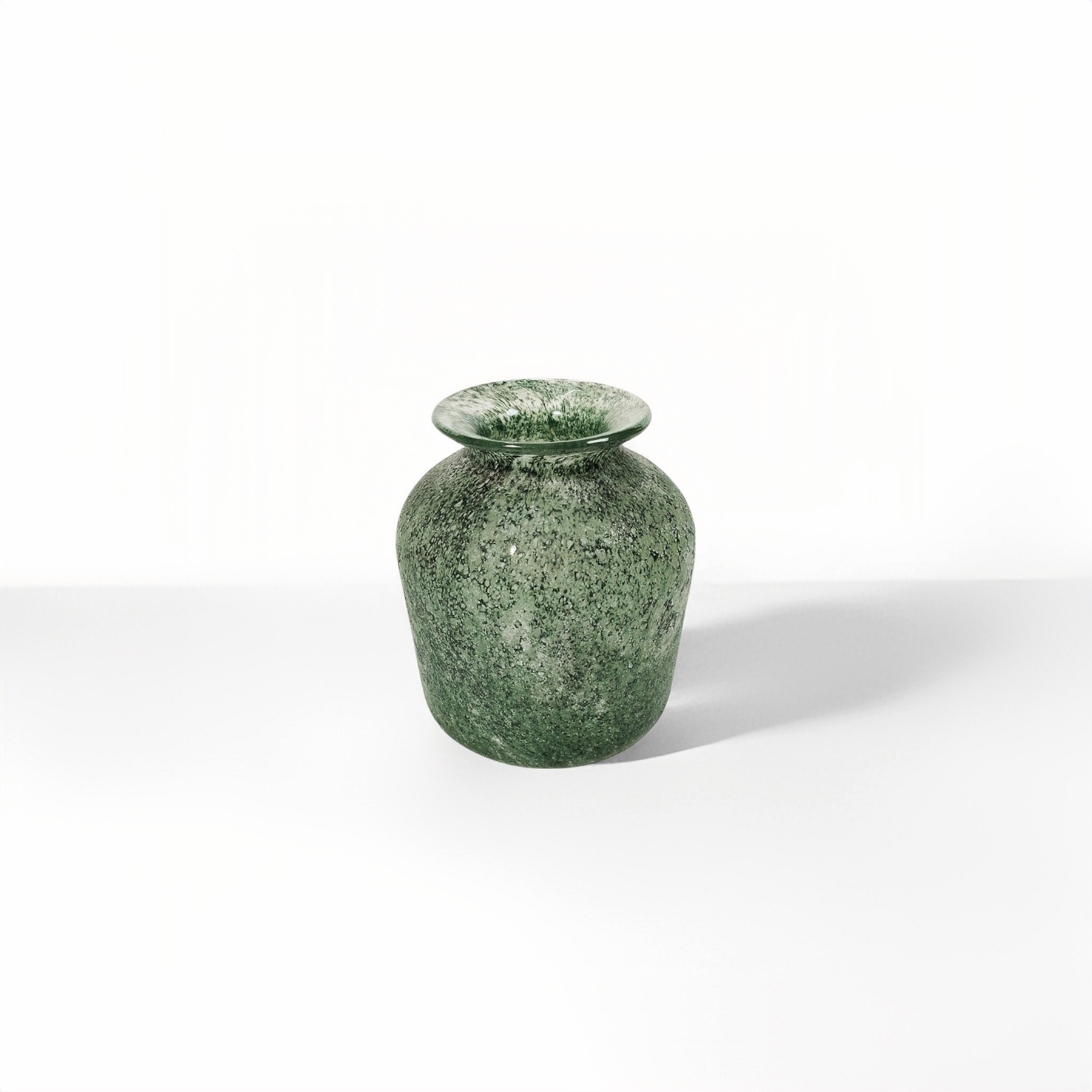 Green Amber Vase