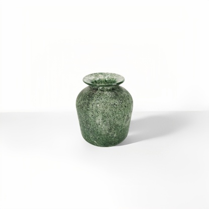 Green Amber Vase