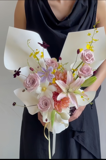 Dreamy Pink Floral Bouquet