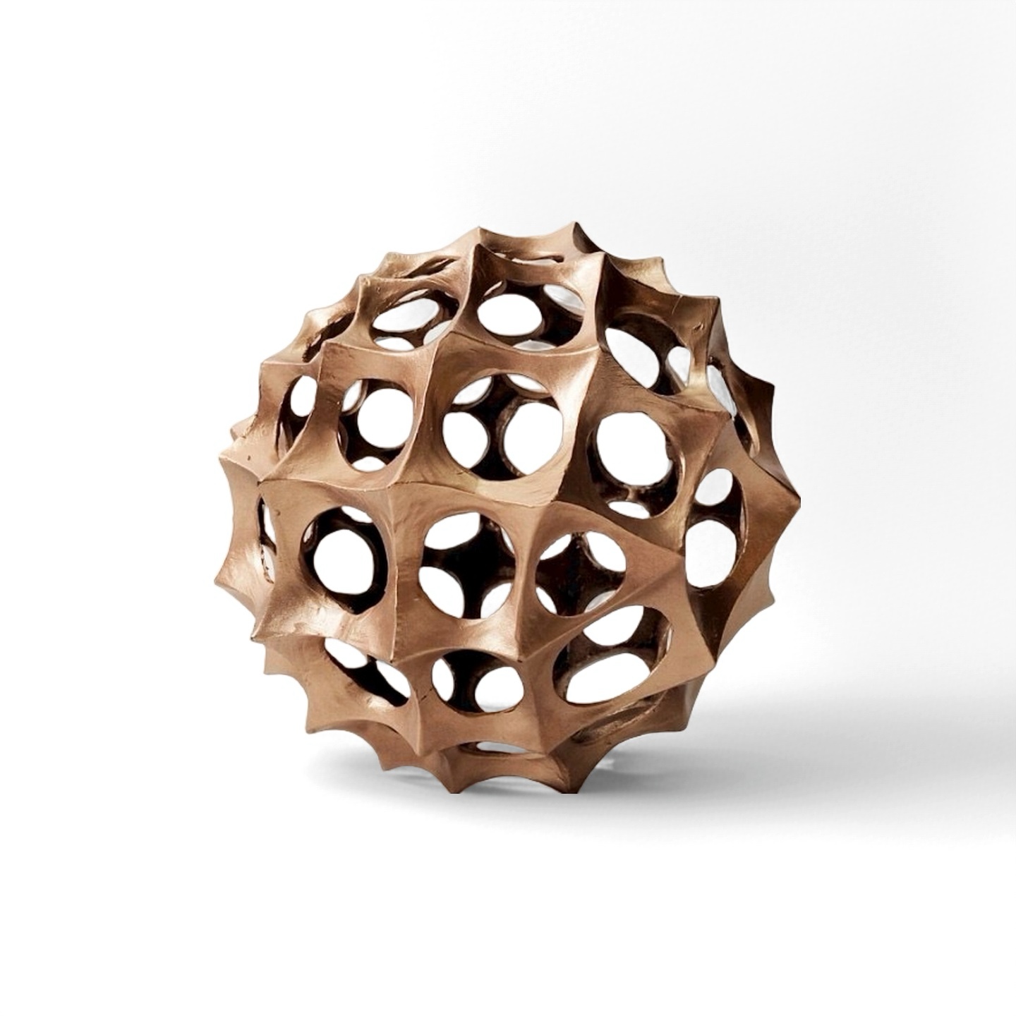 Gold Openwork Sphere