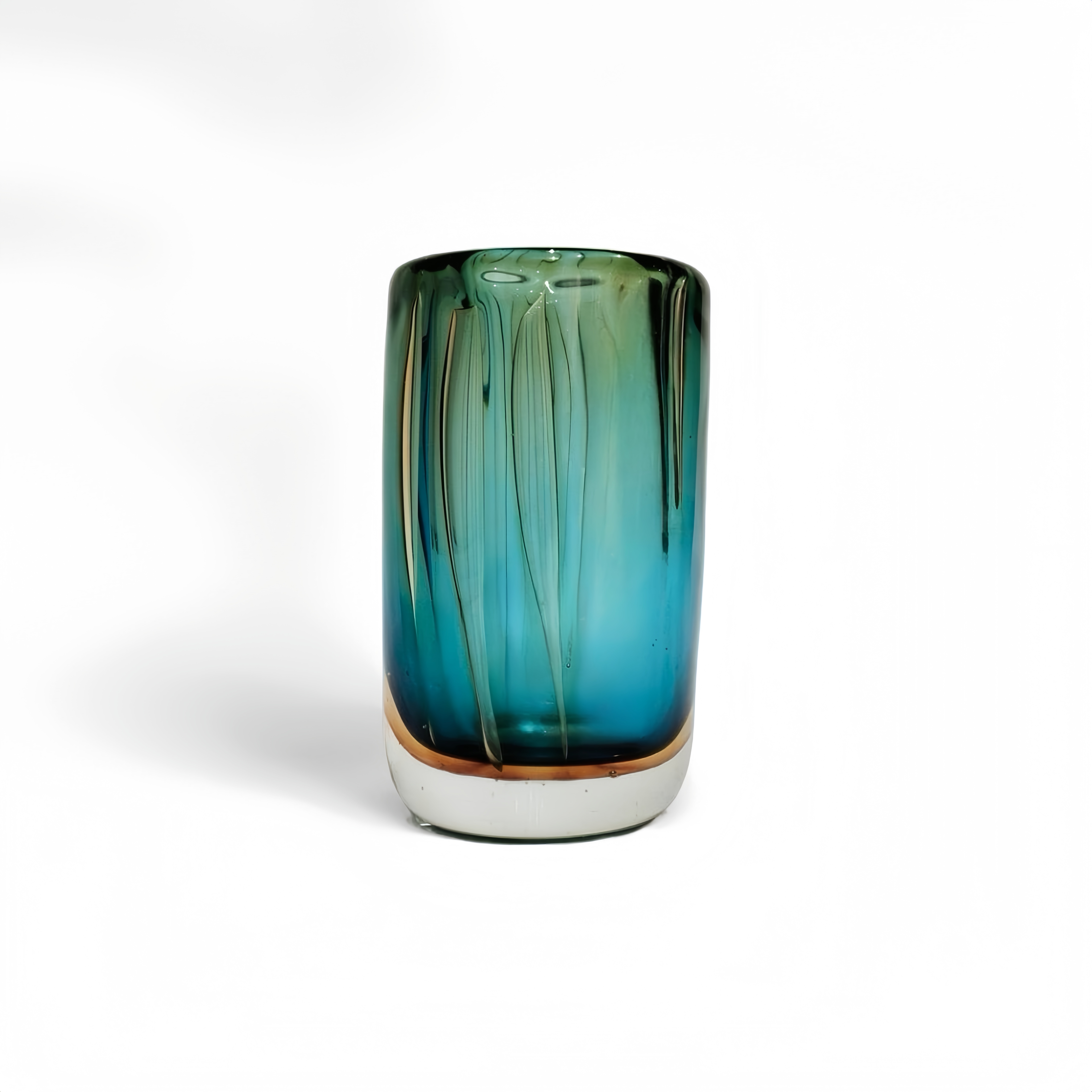 Azure Ripple Vase