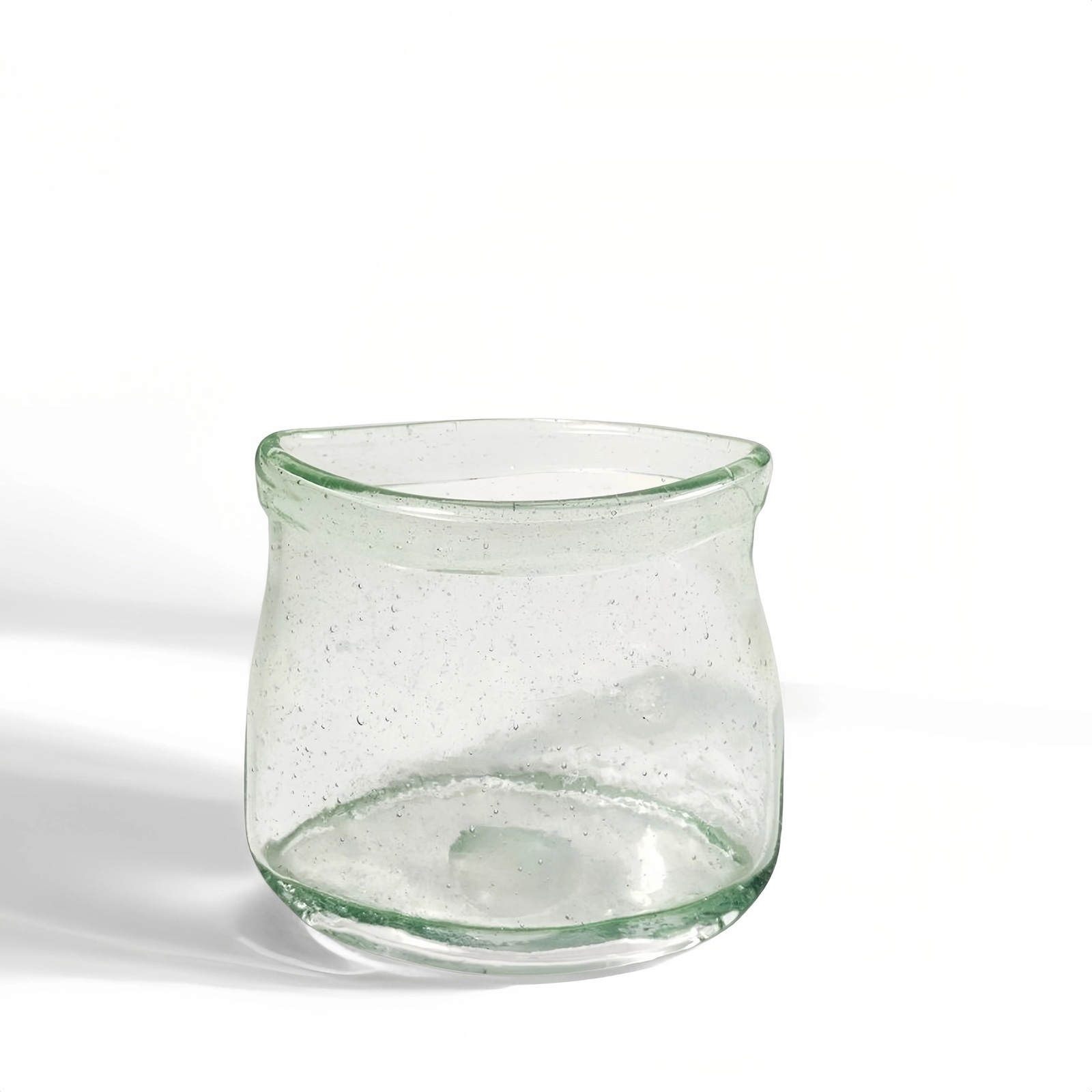 Green Shadow Round - Bellied Bottle