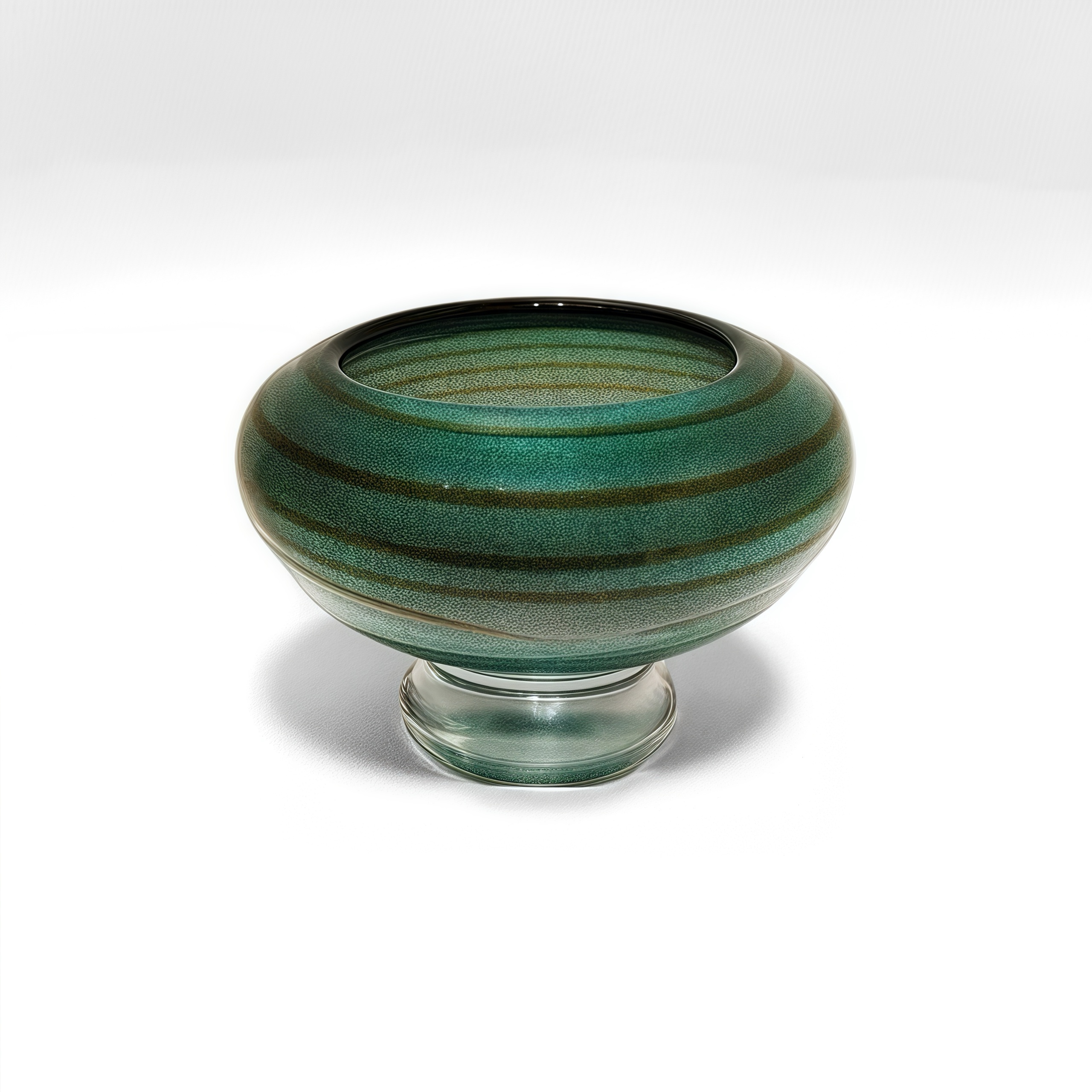 Green Stripe Bowl