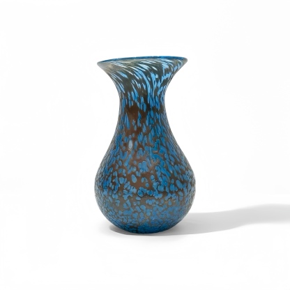 Blue Speckle Vase