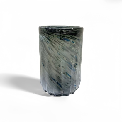 Illusionary Ripple Jade Vase