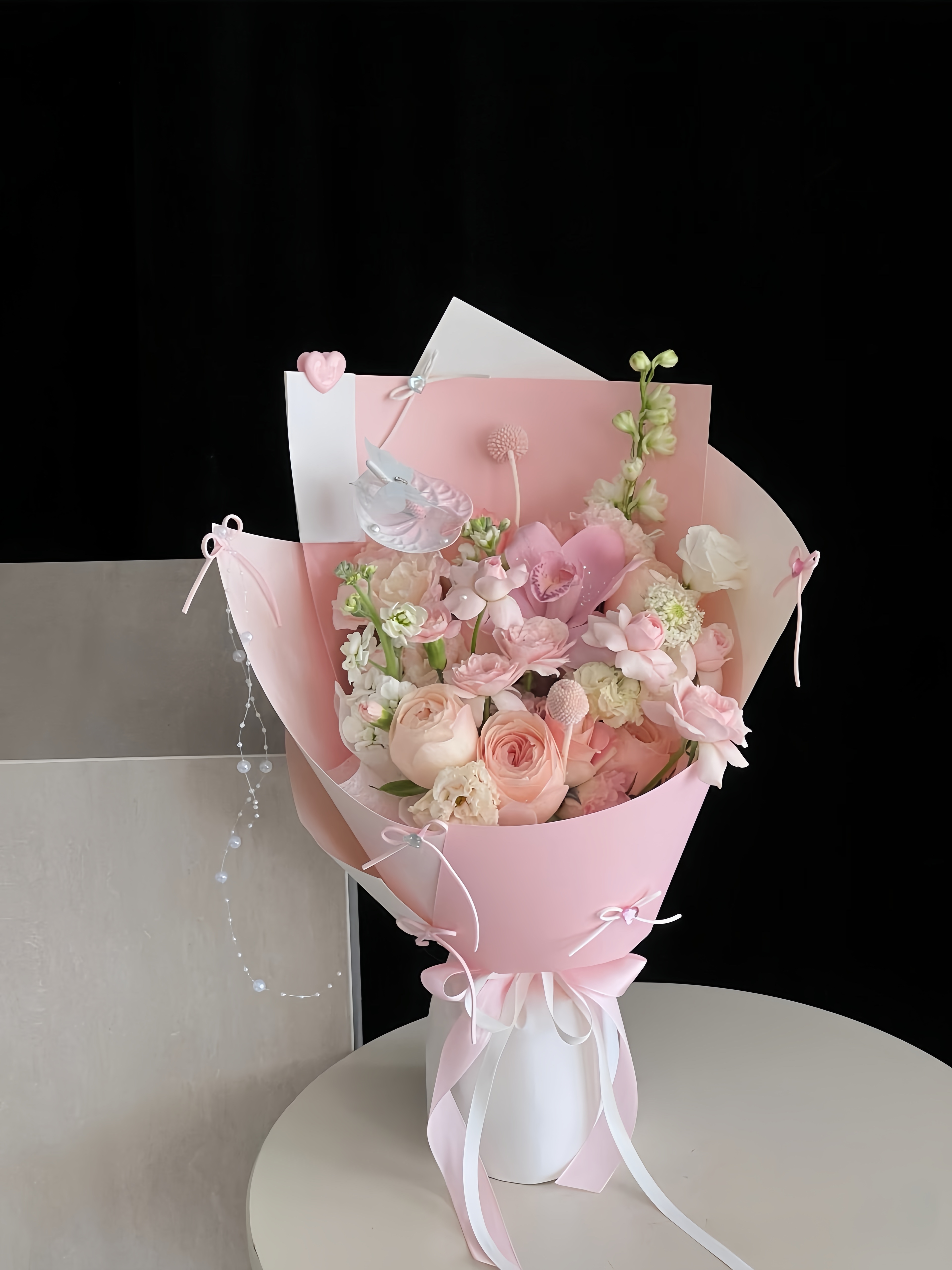 Pink Love Sweetheart Bouquet