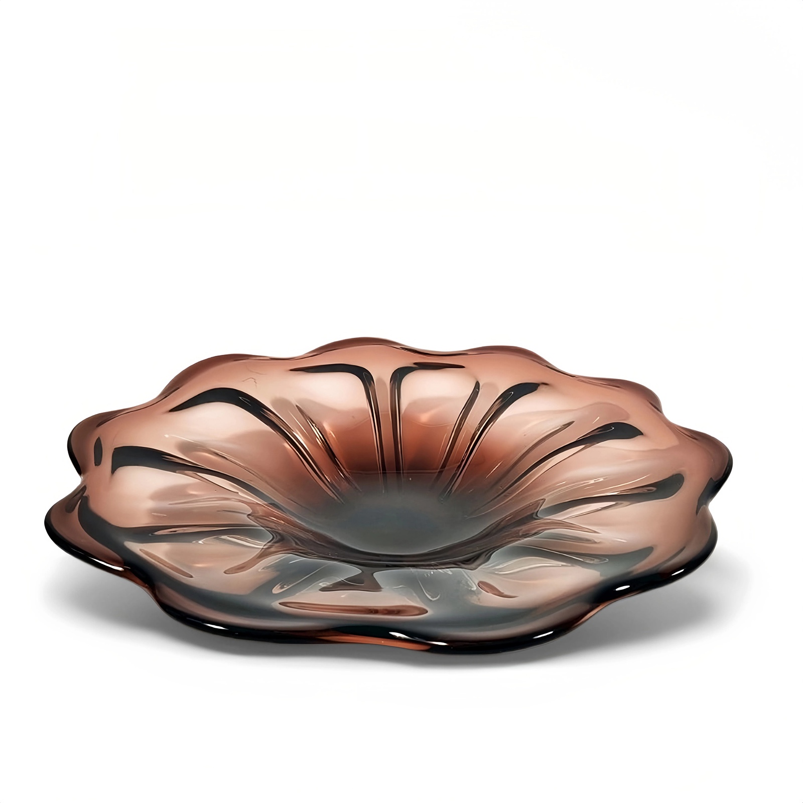 Brown - rhyme Flower - ripple Plate