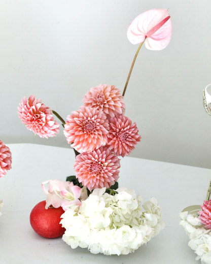 Pink Dahlia Bloom Realm