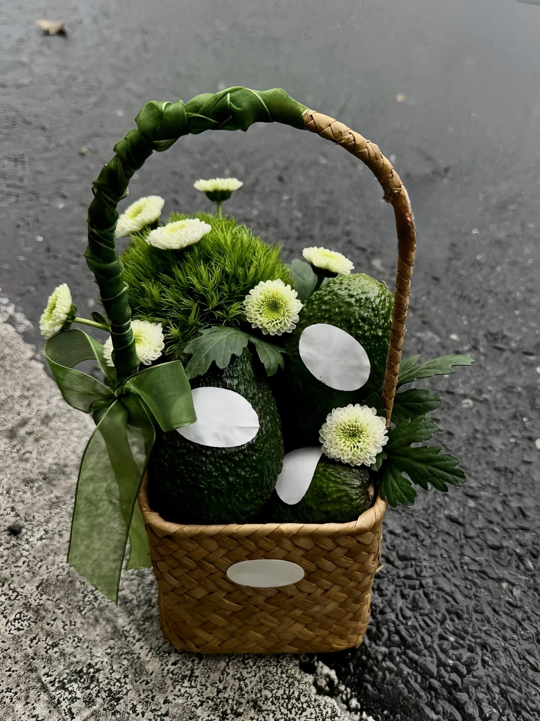 Green Glow Gift Basket