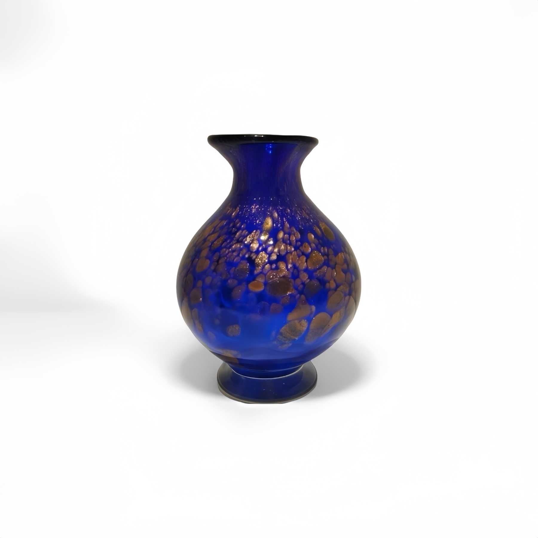 Azure Gold Vase
