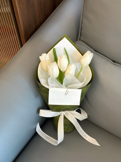 Pure White Tulip