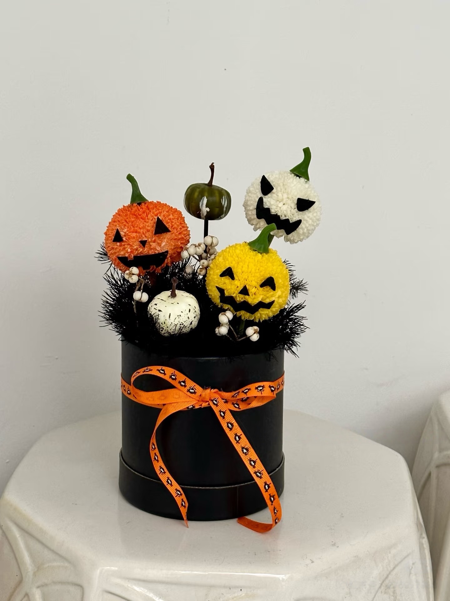 Halloween Pumpkin Blooms