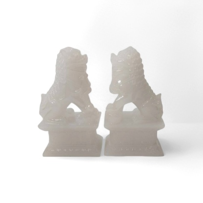 Jade Lion Statue