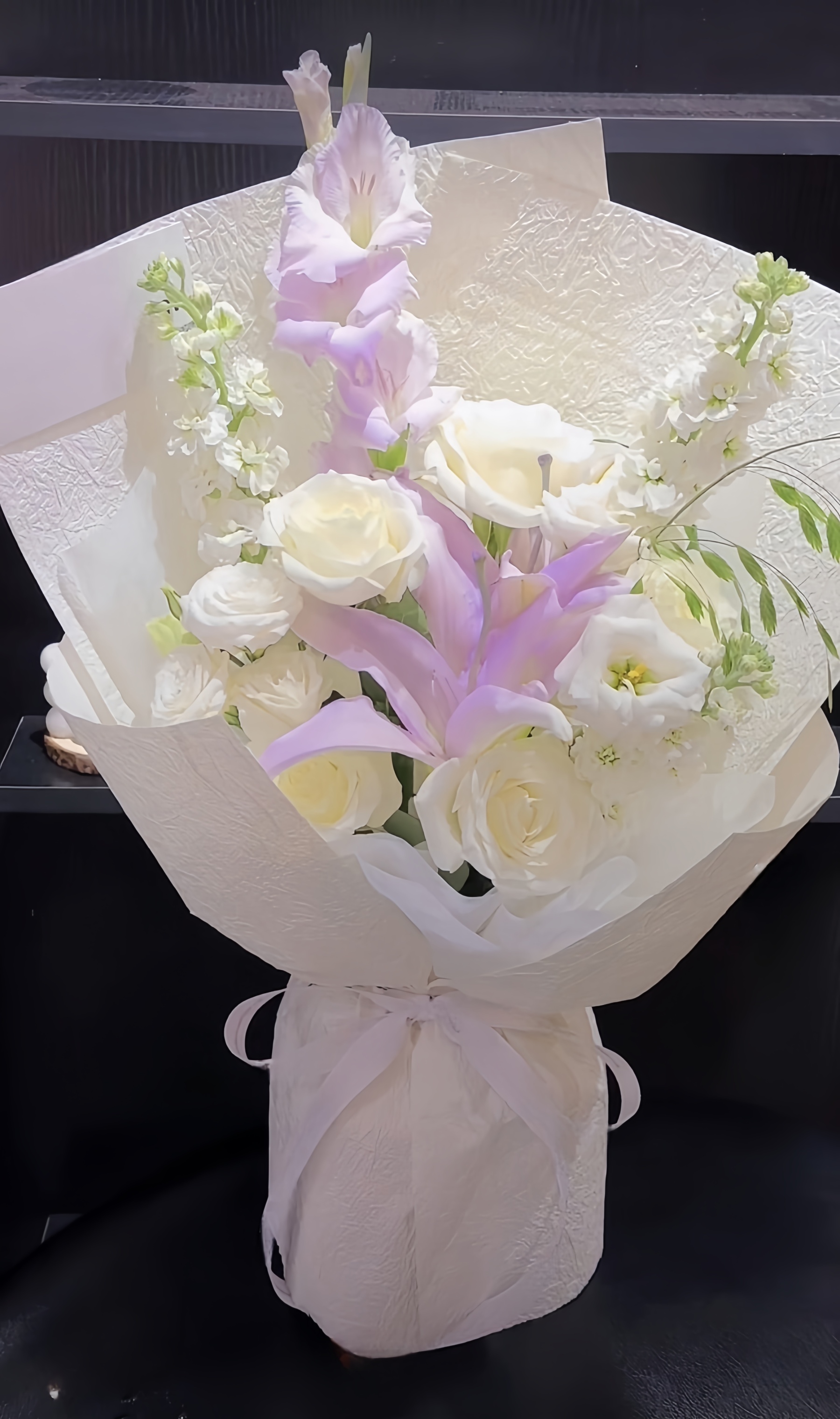 Lilac Rhythm & White Rose