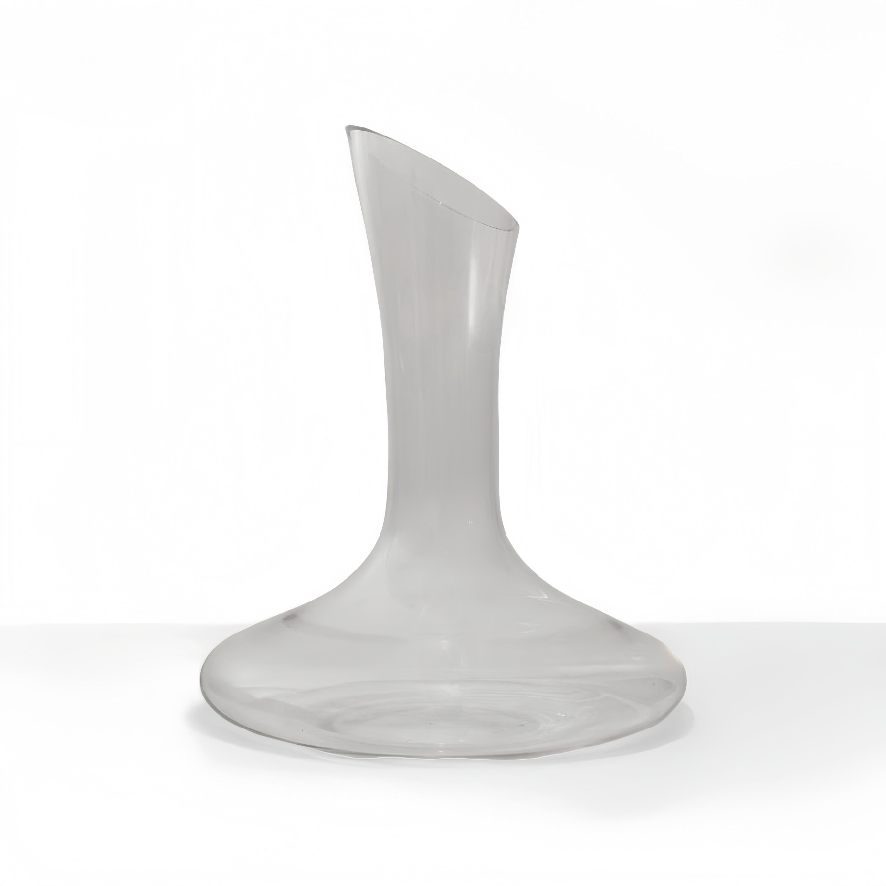 Curved  Neck Vase