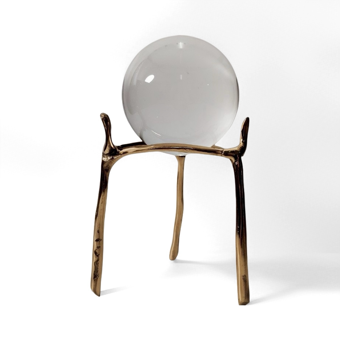 Gilt  frame Crystal Globe