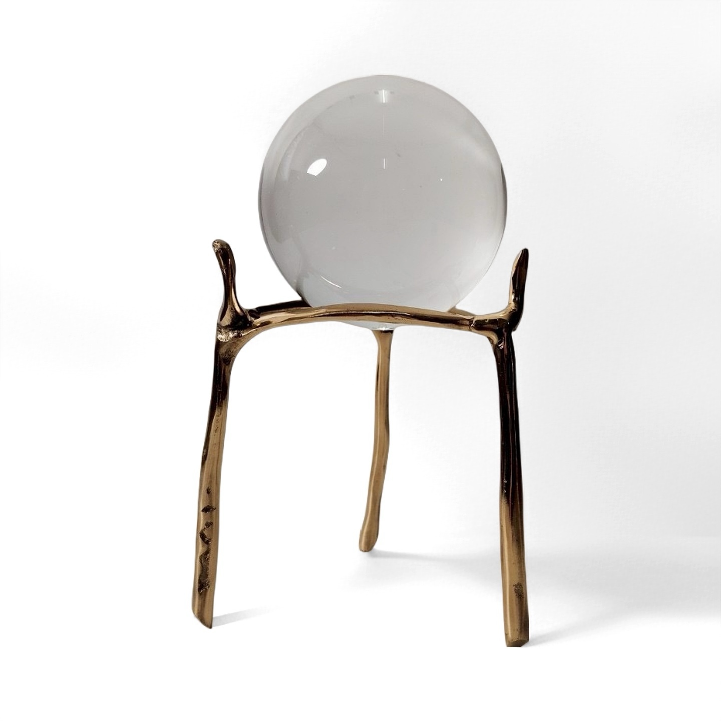 Gilt  frame Crystal Globe