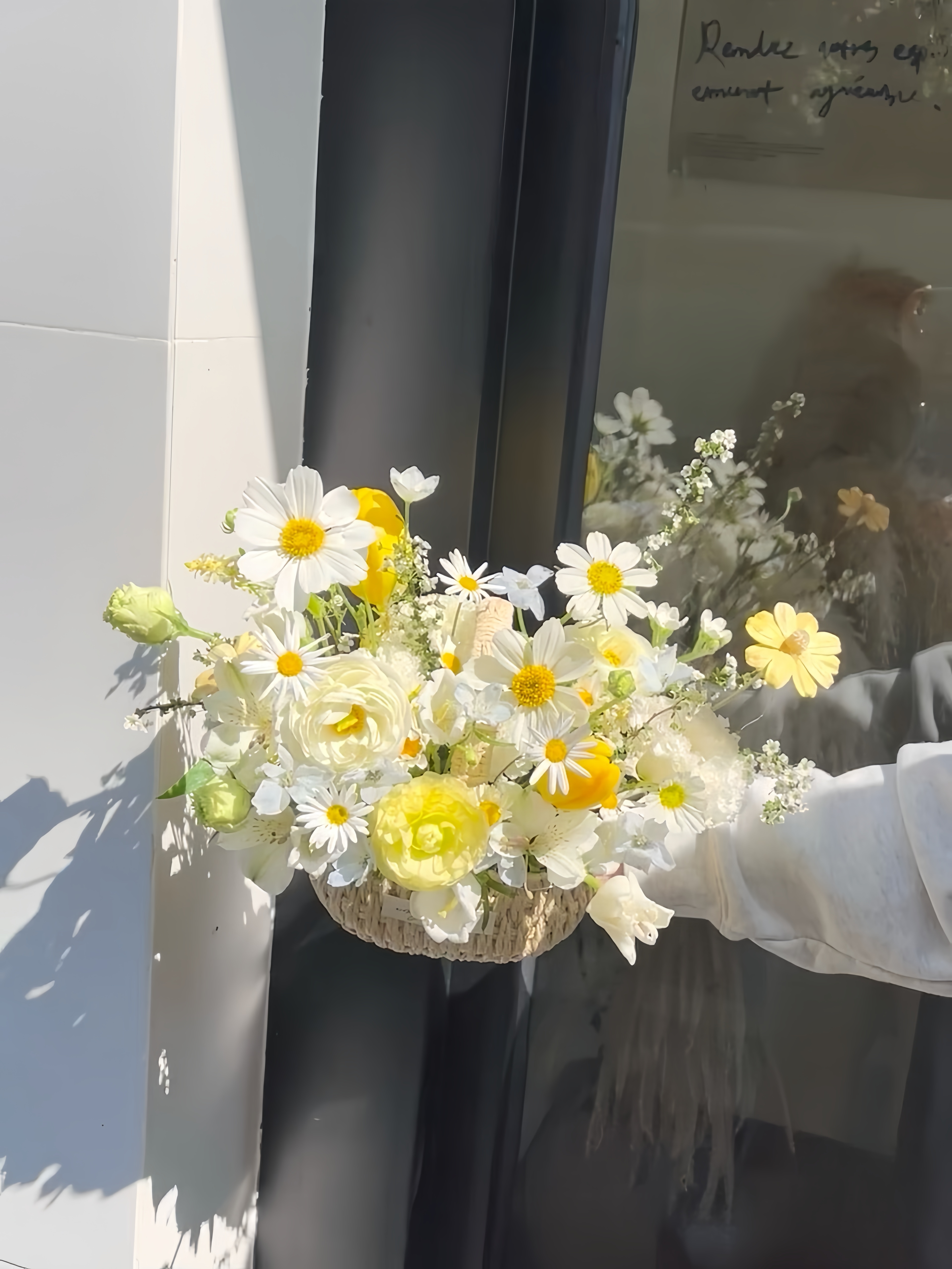 Sunny Daisy Basket