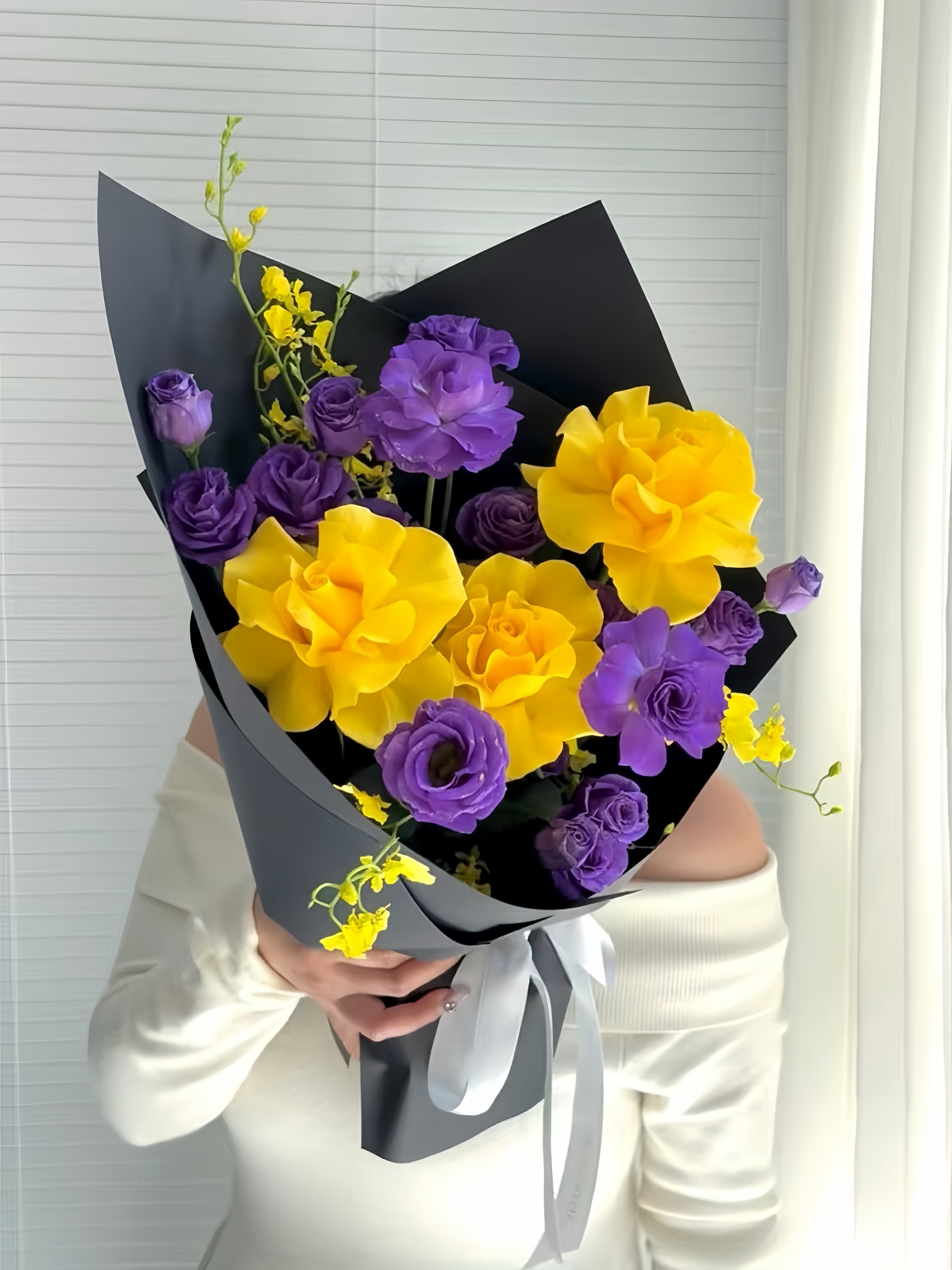 Purple Yellow Sparkle