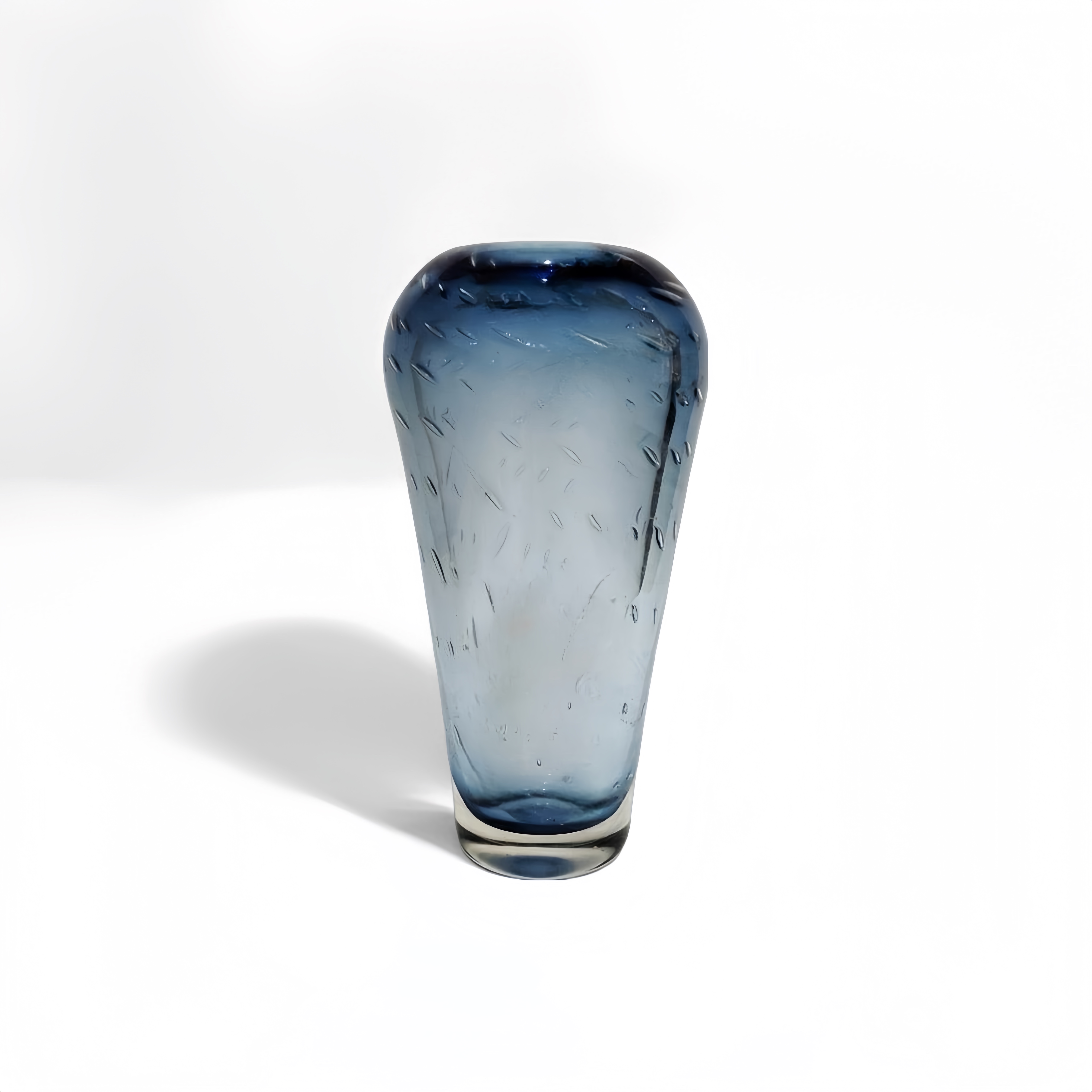 Blue Floc Vase