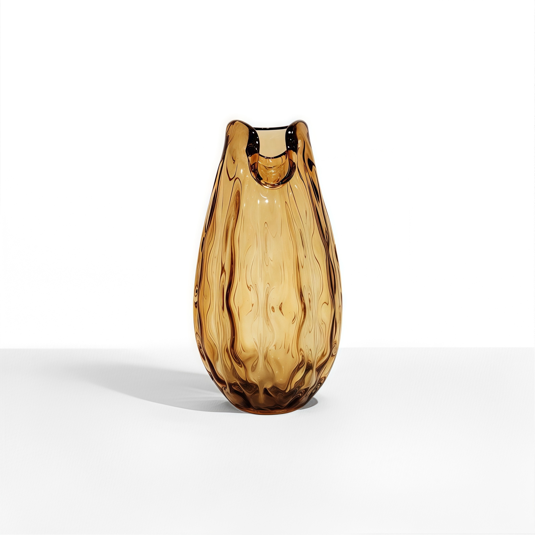 Ochre Curve Vase