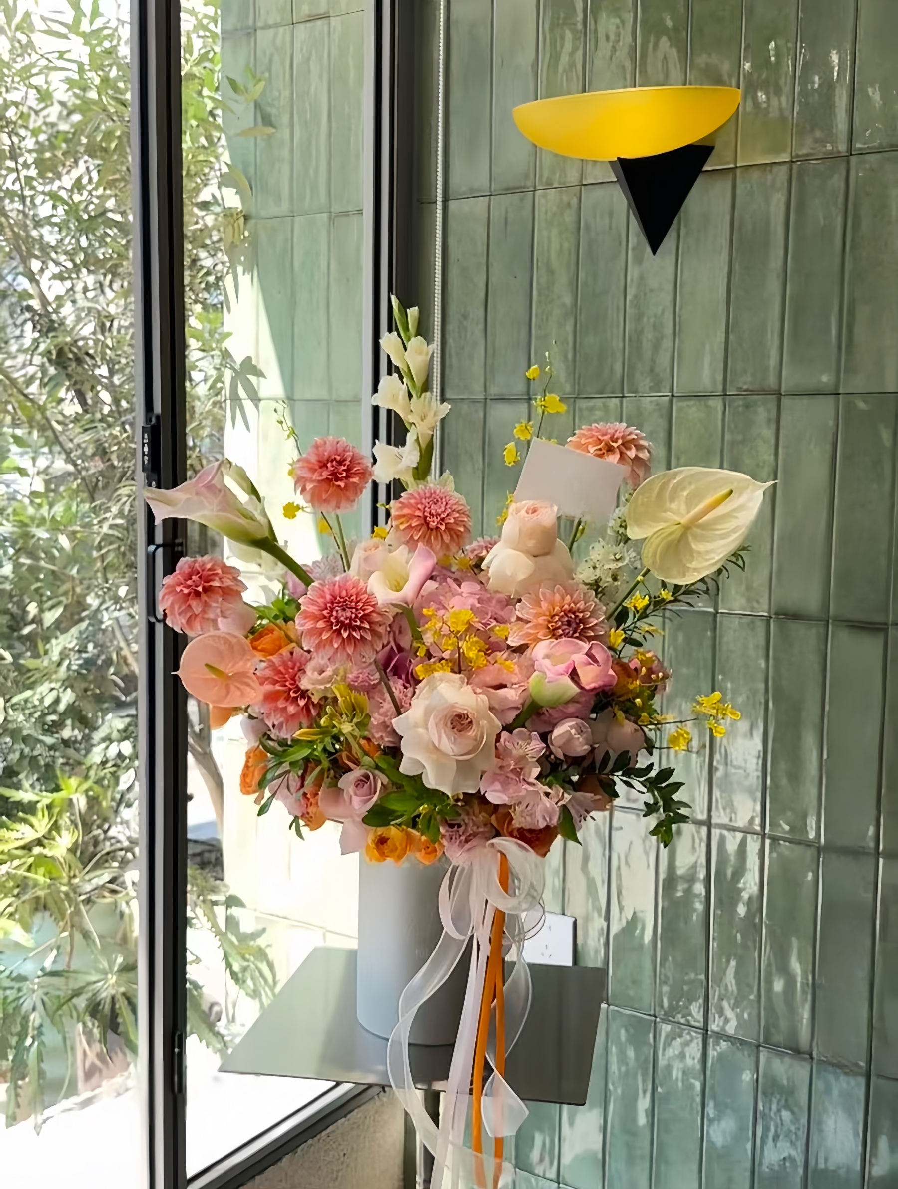 Warm Pink Bloom Bucket