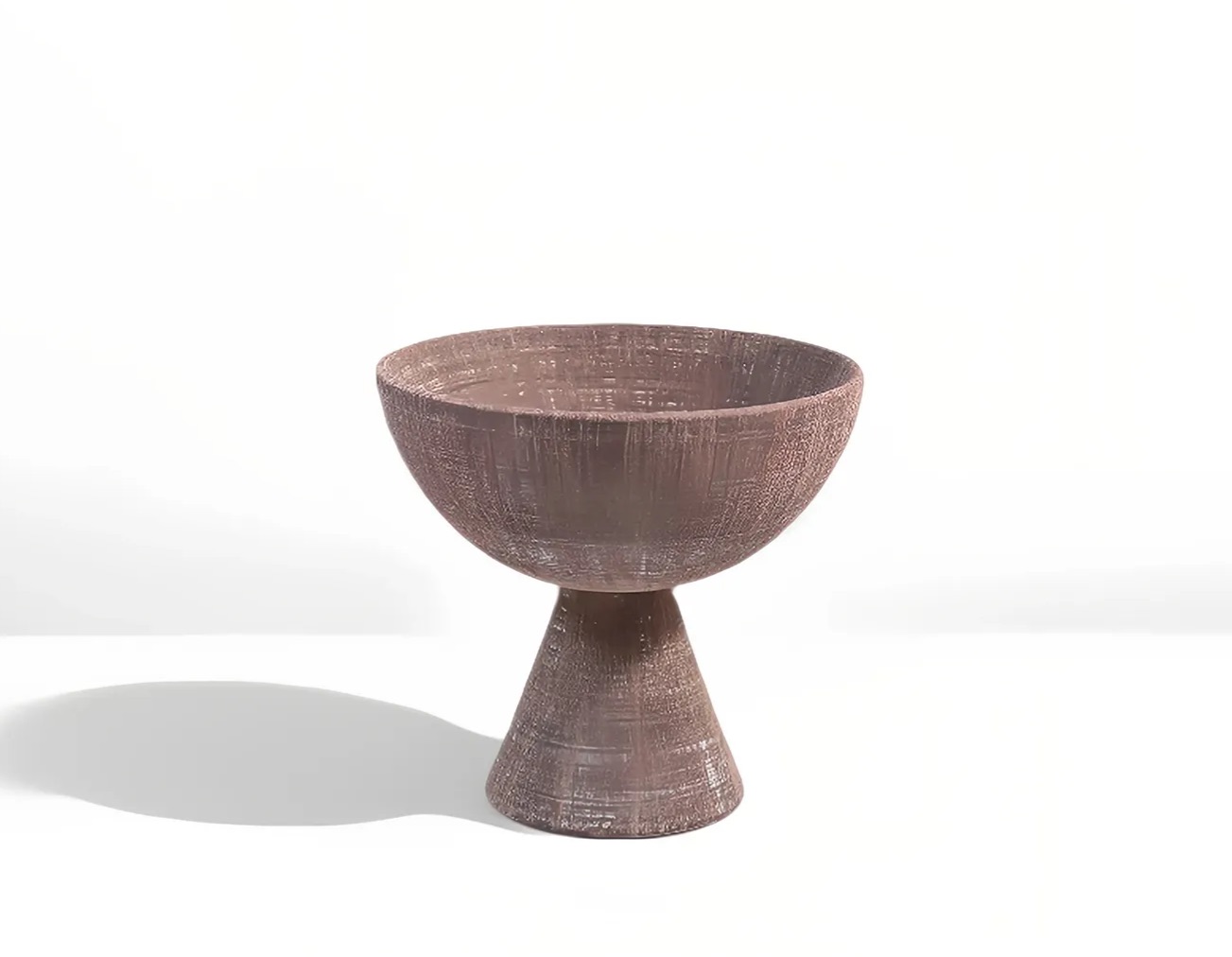 Antique - style Brown Ceramic