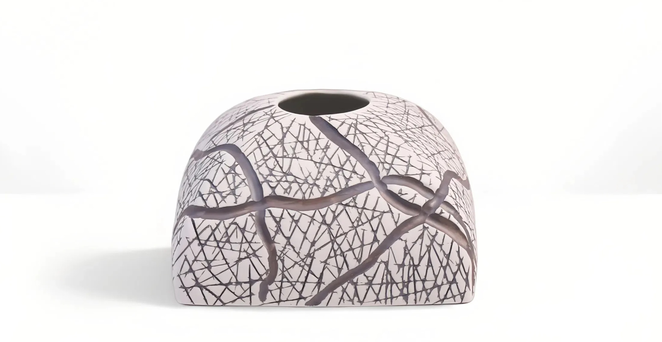 Woven - pattern Ceramic Vases